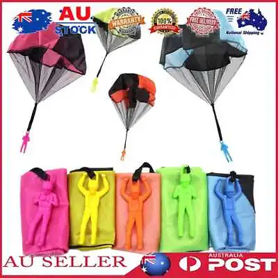 $8.29 • Buy Hand Throwing Play Soldier Parachute Toys For Kids Outdoor Fun Sports Random