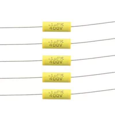 5 - Metallized Polyester Capacitors Tube Amp .1uF 400V • $8.39