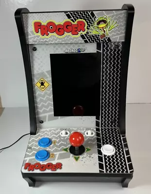 Frogger Arcade1Up Tabletop Arcade Game **VIDEO** 19.2” Counter-Cade 2 Games • $341.81