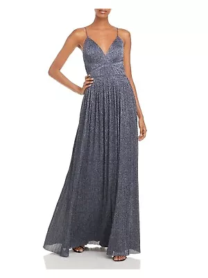 AIDAN AIDAN MATTOX Womens Spaghetti Strap Full-Length Evening Fit + Flare Dress • $41.99