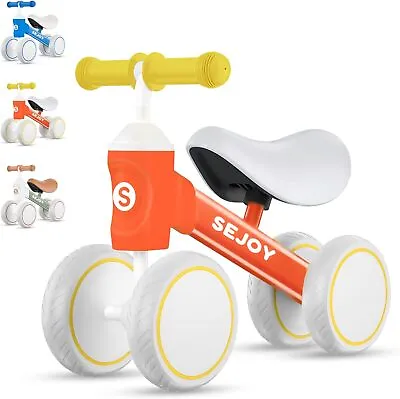 Baby Balance Bike For 1-3Year Old Boys Girls 10-36 Month Toddler Bike W/4 Wheels • $32.99
