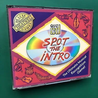 £28 • Buy SPOT THE INTRO (Musical Recognition Game) Trivia Quiz CD • Scorepad Rules Pencil