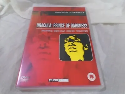 Dracula Prince Of Darkness DVD R2 Hammer Horror Christopher Lee • £8.95