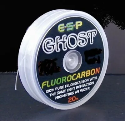 £8.95 • Buy ESP Ghost 15lb  Flurocarbon 20m