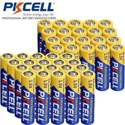 Up To 100 AA AAA Batteries E92 R03P R6P PC1500 1.5V Zinc-Carbon For Remote Light • $19.99