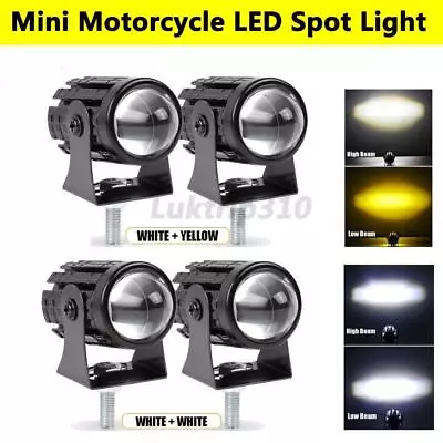 Universal Mini Motorcycle LED Spot Light Headlight Work Driving Fog Lamp ATV SUV • $9.98