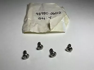 Screw Side Cover Yamaha YFZ450 WR250 YZ250 FZS1000 Virago OEM Part # 98980-06012 • $7.35