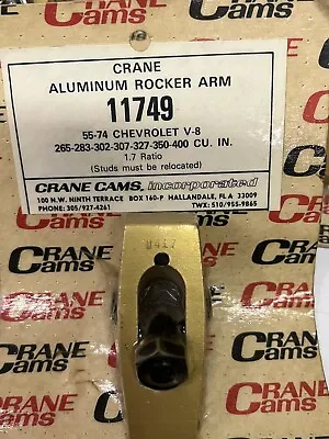 Crane Cams Gold  Roller Rocker Arms New Old Stock • $59.99