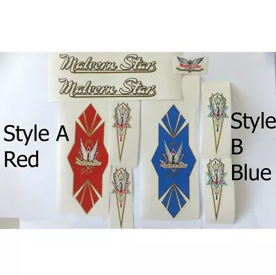 Malvern Star Coronation Decals For Vintage Bicycle Choice One Set Per Sale • $60