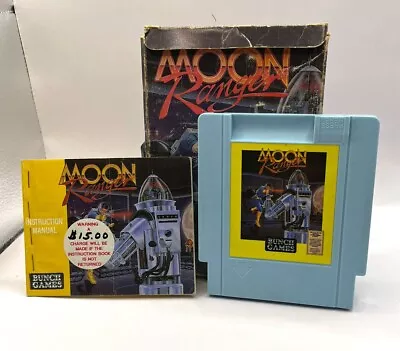 Moon Ranger NES Nintendo Complete CIB Rare Color Dreams Near Mint!!! • $100