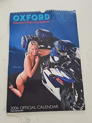 £29.49 • Buy Oxford 2006 Glamour Calendar Essential Rider Equipment Motorbike Motorcycle Prop