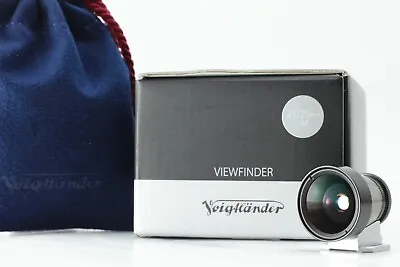 【Top Mint /Box】 VOIGTLANDER 21/25mm Metal Viewfinder Leica M Black From JAPAN836 • $229.90