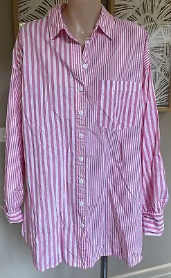 Decjuba Blouse Top Shirt Size Small/small Very Oversized(size 8-14) • $33.99