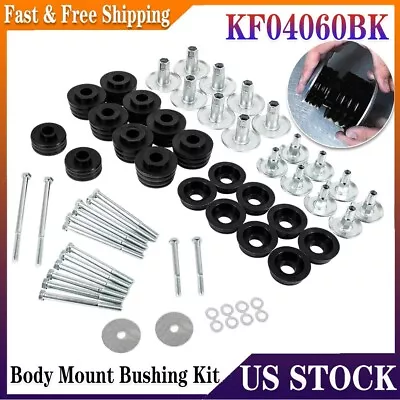 Body Cab Mount Bushing Kit Fits For 99-17 Ford F250 Super Duty 2WD 4WD KF04060BK • $148.67