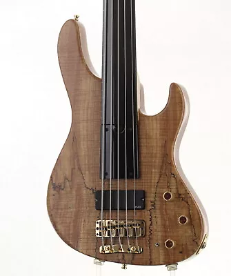 Electric Bass Guitar Crews Maniac Sound Jackson 5 Custom Fretless USED • $2101.52