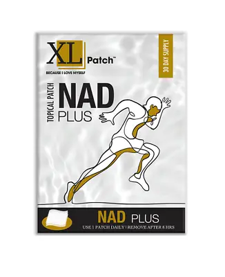 NAD Plus Topical Patch - XLPatch 30 Day Supply- Help Support The Body’s Immunity • $15