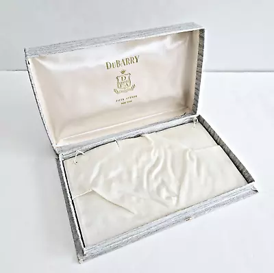 Vintage Jewelry Gift Box Dubarry Fifth Avenue New York Classic Mid Century EMPTY • $10