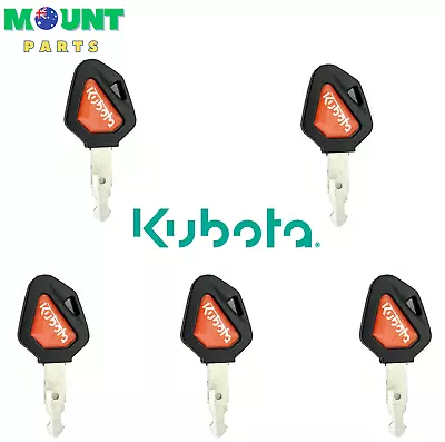 Kubota Ignition Keys 459A Excavator Backhoe Skid Steer Track Loader 5 Keys • $14.62
