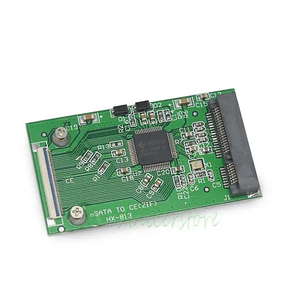Mini PCI-E MSATA 50mm 3.3V SSD To 40pin ZIF CE Converter Card Adapter • $9.99