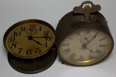 Vtg Lot Of Spasmodic Waterbury Nitelite Fw Jansen Clock Clockmaker Parts Repair • $15.87