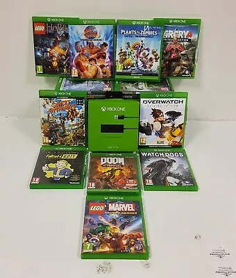 36 X Xbox One Games Lot - Overwatch Doom Fallout Street Fighter Destiny COD [8] • £32