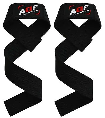 £6.19 • Buy AQF Weight Lifting Training Gym Straps Hand Bar Wrist Support Gloves Wrap