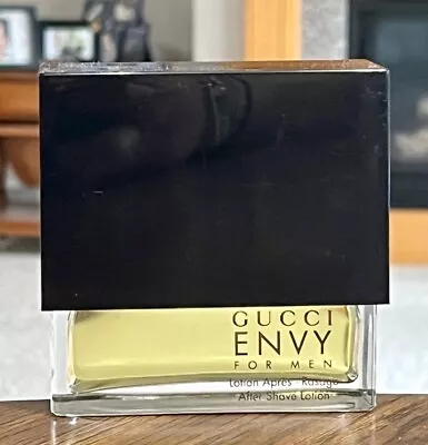 Gucci Envy For Men After Shave Splash 3.4oz/100ml Vintage RARE Fragrance -READ • $104.95