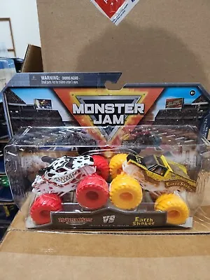 Spin Master Monster Jam Monster Mutt Dalmatian And Earthshaker Series 24 • $16.99