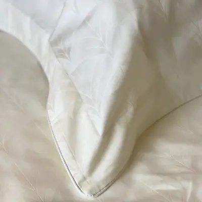 Hotel Luxury 550TC Cotton Sateen Cream Ivory Extra Deep Fitted Sheet Duvet Cover • £12.95