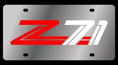 Eurosport Daytona 1333-3 Chevrolet Z71 Stainless Steel License Plate • $34.95