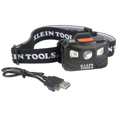 Klein Tools 56048 Rechargeable Headlamp With Strap 400 Lumen All-Day Runtime • $39.97