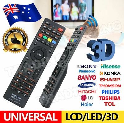 $5.85 • Buy For Samsung Panasonic/TCL/Sony/LG/Soniq AUS Universal TV Remote Control LCD