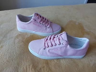 Excellent Condition Ladies Marc O'polo Canvas Trainers Size Uk 4 • £7.99