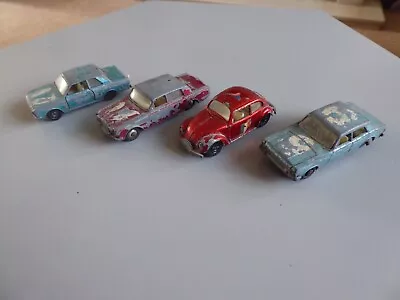 4 Early 1970's Unboxed Used Matchbox Cars • £6