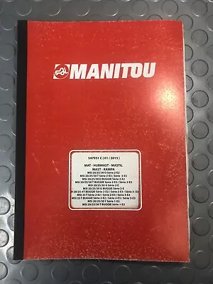 Manitou Parts Catalogue Msi 20/25/30 D And T Series Ref: 547951 • £31.25