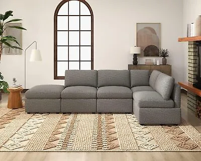 Modular Sectional Sofa Couch L Shaped Sofa Couch Convertible Sofa 4-Seat Sofa • $449.99