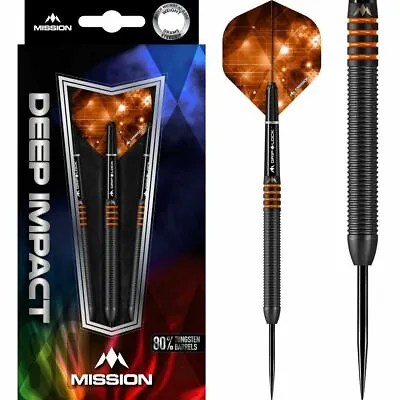 Mission Deep Impact M4 - Steel Tip Darts -22g • $72.39