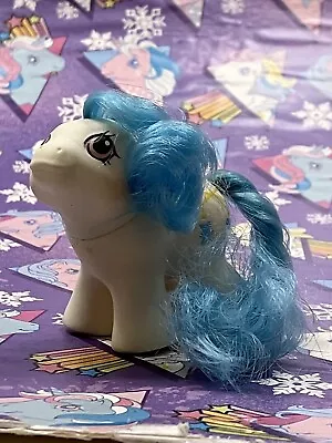 Vintage My Little Pony Newborn Baby Dangles G1 Mlp Blue Nursery Hasbro Bait Tlc • $4.99