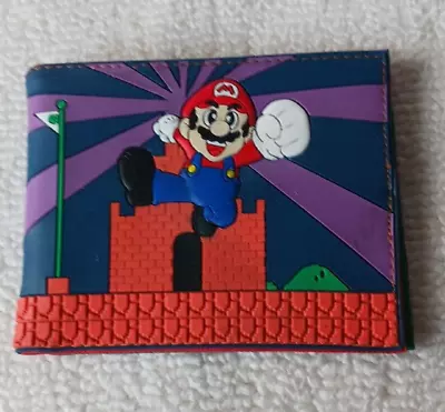 New Super Mario Bros Wallet For Men Card Holder Small Leather • $16.99