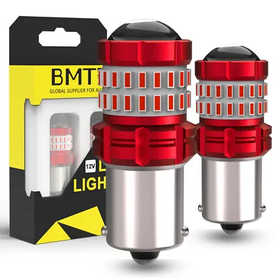 1156 7506 P21W Red LED Brake Stop Tail Light Bulb Error Free For BMW Audi Lexus • $13.88