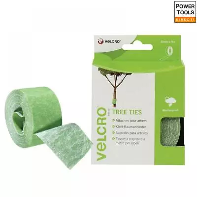 Velcro VELCRO Brand ONE-WRAP Tree Ties 50mm X 5m Green • £4.66