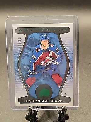 2023-24 UD ARTIFACTS Leather 15/99 - NATHAN MACKINNON #10 • $7.99