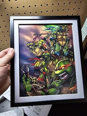 Teenage Mutant Ninja Turtles Heroes  8x10 Framed Art Tmnt • $21.99
