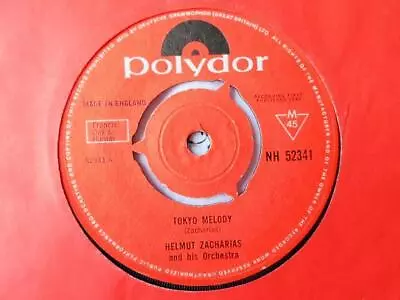 £8.50 • Buy Helmut Zacharias Tokyo Melody 7  Polydor NH52341 EX 1964 Tokyo Melody/Teatime In