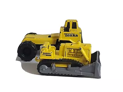 Tonka Construction Vehicles Bulldozer & Dump Truck Yellow Metal & Plastic 0308 • $5