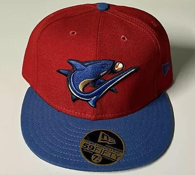 Clearwater Threshers 🦈 MILB New Era Fitted Hat 7 3/4 Trout Fishing Snapback • $39.99