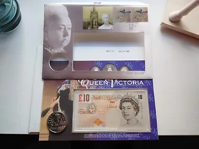 UK Queen Victoria £5 Coin 2001 Royal Mint - 1837 - 1901 Mint Uncirculated • £13