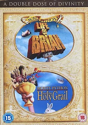 Monty Python & The Holy Grail & Python's Life Of Brian 2 Movie Collectors Pack • £5.35