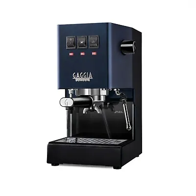 Gaggia Classic Evo Pro Blue | Manual Espresso Coffee Machine Mid Night Blue • £499