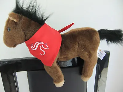 £16.99 • Buy 7  Mumbles Brown Pony Horse White Blaze Red Neckerchief Soft Cuddly Toy Mext Far